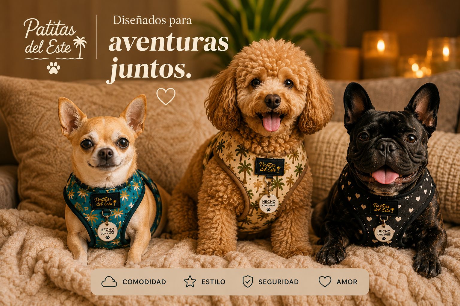 Pack 3 Kits — Perros en la playa