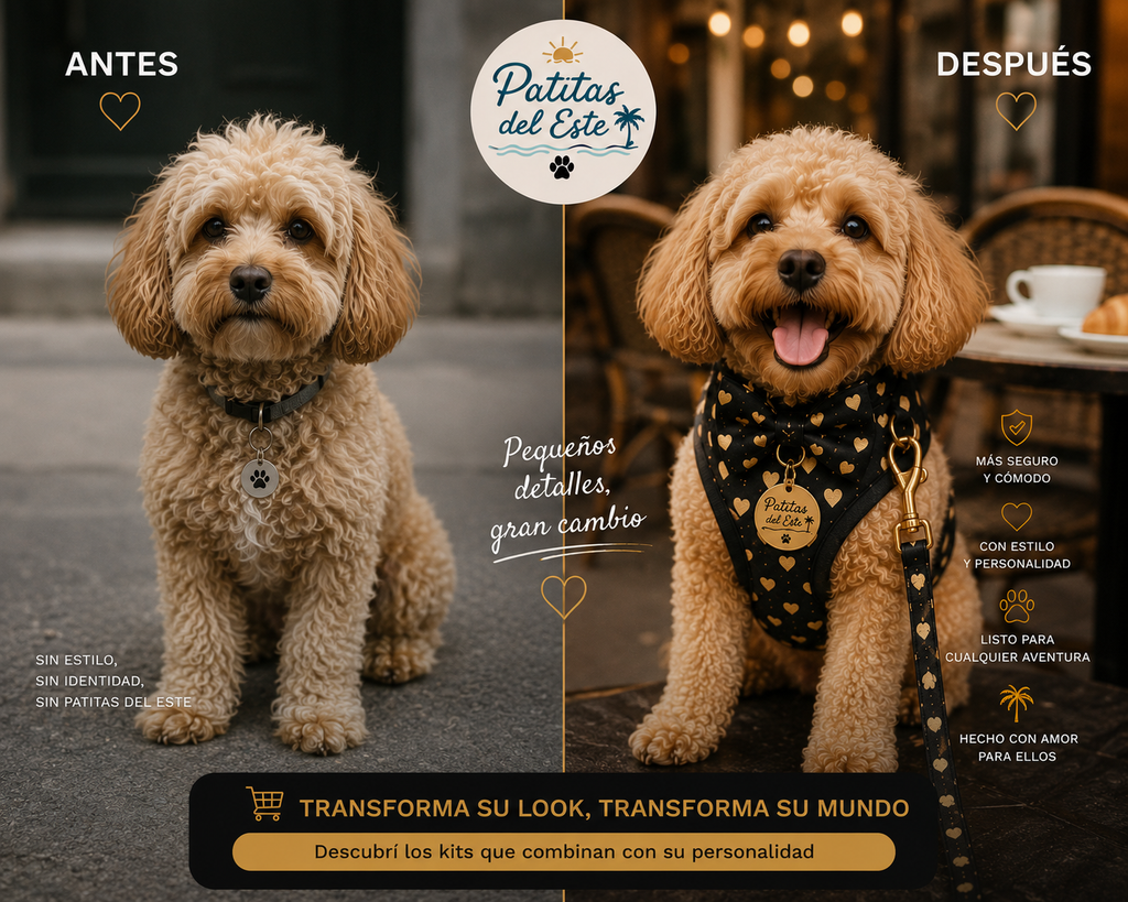 Kit Negro Corazones — Preventa